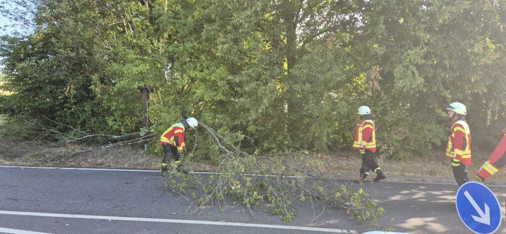 Brand eines Dachgeschosshauses in Alsbach